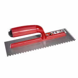 Peignes pour colle à carrelage Rubi 25903; 6x6 mm; 28 cm