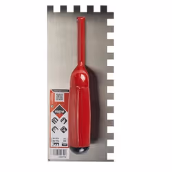 Peignes pour colle à carrelage Rubi 25907; 12x12 mm; 28 cm