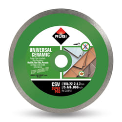 Disque à tronçonner diamanté Rubi CSV 115 PRO; 115 mm