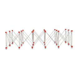 Table de travail rétractable 300X120 cm Rubi 28917