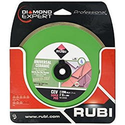 Disque à tronçonner diamant pour coupe humide Rubi CEV 200 SUPERPRO; 200; 25,4