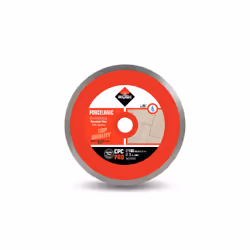Disque à tronçonner diamant pour coupe humide Rubi CPC PRO; 180 mm