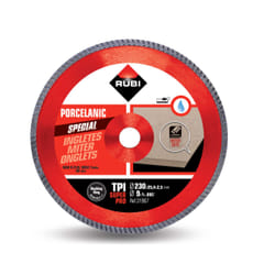 Disque à tronçonner diamant pour coupe humide Rubi TPI 230 SUPERPRO; 230 mm