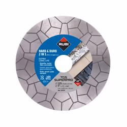 Disque à tronçonner diamanté Rubi TGS 125 SUPER PRO; 125 mm