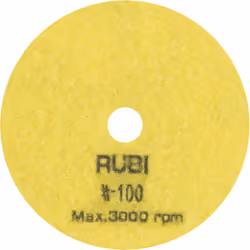 Disque de polissage diamant Rubi 62971; 100 mm