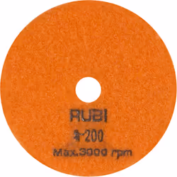 Disque de polissage diamant Rubi 62972; 100 mm