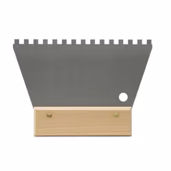 Peignes pour colle à carrelage Rubi 71924; 6x6 mm; 18 cm