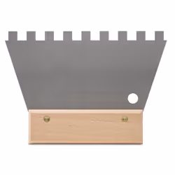 Peignes pour colle à carrelage Rubi 71926; 10x10 mm; 18 cm