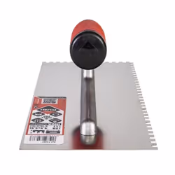 Peignes pour colle à carrelage Rubi Rubiflex INOX; 4,5x4,5 mm; 28 cm