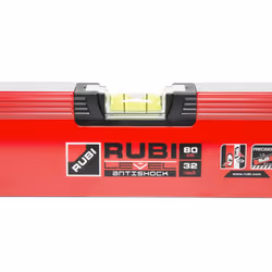 Niveau tubulaire Rubi Level Antishock; 80 cm