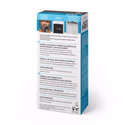 Gel Coloration moustache, barbe et favoris #marron foncé
