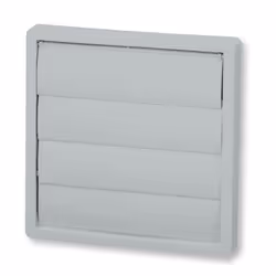 Soler & Palau PER-125 W, Stores pour conduits de ventilation, Blanc, Plastique