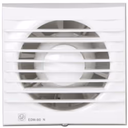 Soler &amp; Palau EDM-80 N, Blanc, Mur, 33 dB, 2350 tr/min, 10 cm, 80 m³/h