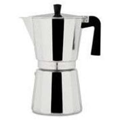 Oroley New Vitro Cafetière à moka Argent