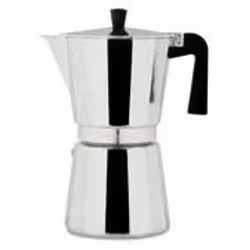 Oroley New Vitro, Cafetière à moka, Argent, Aluminium, 9 tasses