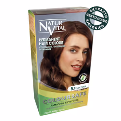 Naturaleza y Vida ColourSafe, Marron, Chocolate, Femmes, 150 ml, Tous types de cheveux, Maintien de la couleur, Nourrissant,  ...