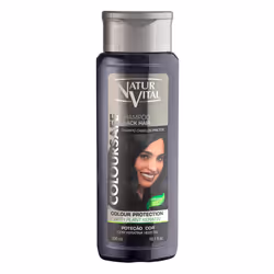 Naturaleza y Vida ColourSafe Shampooing Cheveux Bruns 300 ml, 300 ml, Shampoing, Unisexe, Cheveux châtains, Cheveux colorés, ...