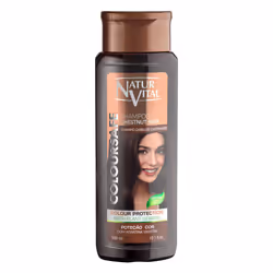 Naturaleza y Vida ColourSafe Shampooing Cheveux Châtains 300 ml, 300 ml, Shampoing, Unisexe, Cheveux châtains, Cheveux coloré ...