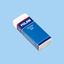 Milan CPM320 gomme à effacer Plastique Blanc 20 pièce(s)