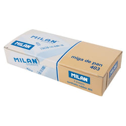 Milan CMM403 gomme à effacer Caoutchouc Blanc 3 pièce(s)