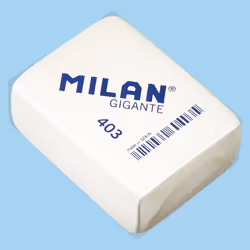 Milan CMM403 gomme à effacer Caoutchouc Blanc 3 pièce(s)