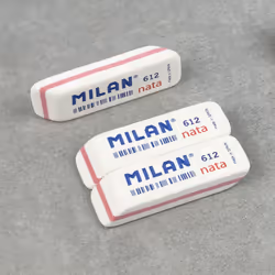 Milan CPM612 gomme à effacer Plastique Blanc 12 pièce(s) - Vue supplémentaire 4