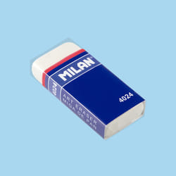 Milan CNM4024 gomme à effacer Caoutchouc Bleu, Blanc 24 pièce(s)