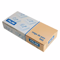 Milan CMM445 gomme à effacer Caoutchouc Rose, Blanc