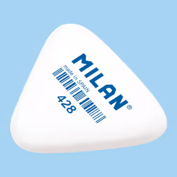 Milan CMM428 gomme à effacer Caoutchouc Blanc 28 pièce(s)