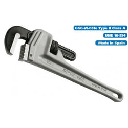 SUPER-EGO 104140000 clé pour tuyau Aluminium 6,1 cm Clé à griffe américaine
