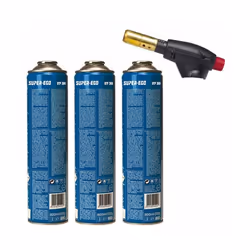 Chalumeau - Super Ego - Gaz - 3 Pots - 4 Pièces - Électroménager de qualité