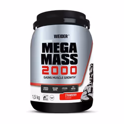 Lean gainer Weider - Mega Mass 2000 - Fraise 1500g