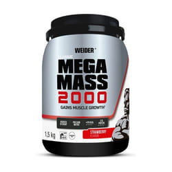Lean gainer Weider - Mega Mass 2000 - Fraise 1500g