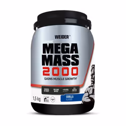 Lean gainer Weider - Mega Mass 2000 - Vanilla 1500g
