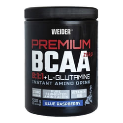 Acides aminés essentiels Weider - Premium BCAA 8:1:1 + L-Glutamine - Blue Raspberry 500g