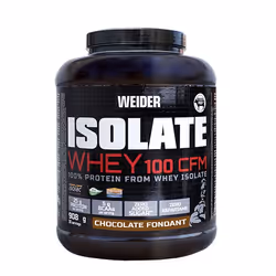 Weider Isolate Whey 100 Cfm Сhocolate Fondant, Poudre, Isolation de la protéine de lactosérum, Chocolat, L-Alanine, L-Arginin ...