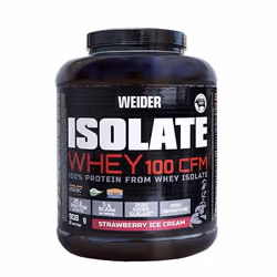 Weider Isolate Whey 100 Cfm Strawberry, Poudre, Isolation de la protéine de lactosérum, Fraise, L-Alanine, L-Arginine, L-Acid ...
