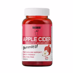 Weider Apple Cider Vinegar, Comprimé, Vitamine B12, Vitamine B6, Iode, Adulte, Pomme, Inulin, apple cider vinegar, coconut oi ...