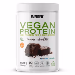 Protéine vegan Weider - Vegan Protein - Chocolate Brownie 750g