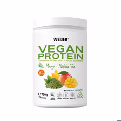 Protéine vegan Weider - Vegan Protein - Mango Matcha Tea 750g