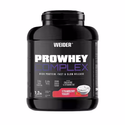 Protéine multi-sources Weider - ProWhey Complex - Strawberry Yogurt 1200g