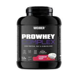 Protéine multi-sources Weider - ProWhey Complex - Strawberry Yogurt 1200g