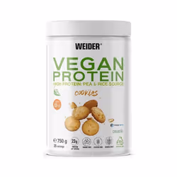 Protéine vegan Weider - Vegan Protein - Cookies 750g