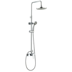 Edouard Rousseau SHENTI système de douche 1 tête(s) Mur Argent