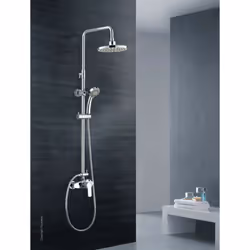 Edouard Rousseau SHENTI système de douche 1 tête(s) Mur Argent