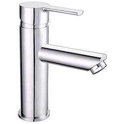 Mitigeur lavabo - EDOUARD ROUSSEAU - Dower - Cartouche céramique Ø 35 mm - Butée éco-stop - Aérateur réducteur de débit - Chromé
