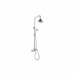 Description générale Découvrez la colonne de douche Retro mitigeur, un ajout élégant et fonctionnel à votre salle de bains. F ...