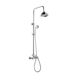 Rousseau Colonne de douche avec robinet melangeur Retro - Chrome