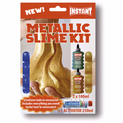 Maped Metallic Slime Kit, 610 ml, Gel, Flacon de colle