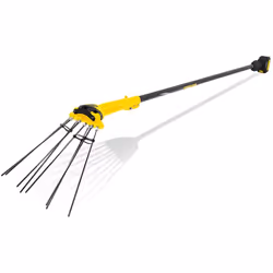 Taille-haie à batterie de 20v (non incluse) 1400 coups par minute et capacité de ramassage 80. 120kg/h. Avec fusible de sécur ...